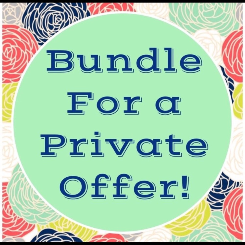Make an offer or bundle!! ✨✨✨